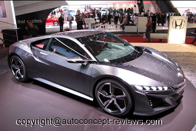 Honda NSX Hybrid Project for 2015